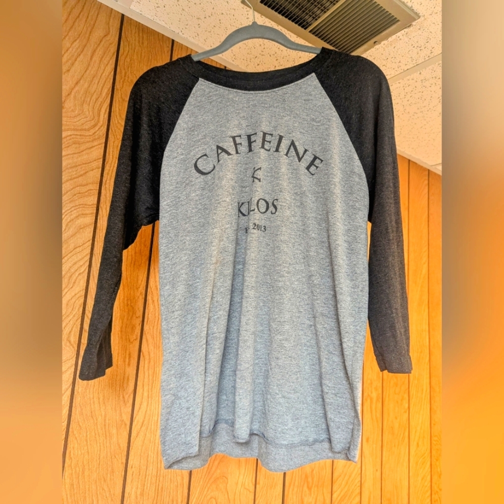 Caffeine & Kilos Baseball Shirt